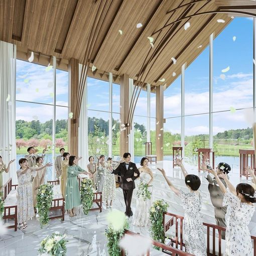 The 迎賓館 偕楽園 別邸の結婚式の公式写真（1枚目）