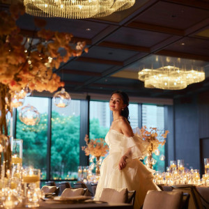 ラグジュアリーホテルで叶う幻想的で特別なナイトウェディング。|TIAD, オートグラフ コレクション（ティアド, オートグラフ コレクション）の写真(56451789)