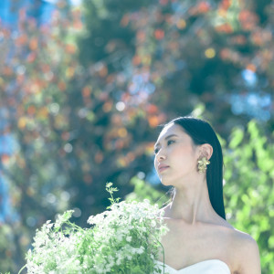 TIAD花嫁ならではの美。自然光に包まれる会場に映えるヘアメイクを。|TIAD（ティアド）の写真(30340264)