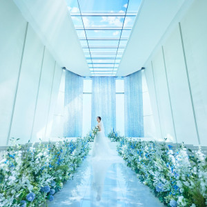 下見した会場の写真