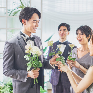 【チャペル】ダーズンローズセレモニー|MARINE TOWER WEDDING（マリンタワー ウエディング）の写真(42043926)