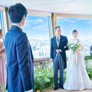 旧と新が溶け合い、歴史をつないできた特別な場所|MARINE TOWER WEDDING（マリンタワー ウエディング）の写真(25142041)