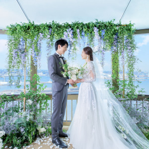 【展望フロア】みなとみらいを一望|MARINE TOWER WEDDING（マリンタワー ウエディング）の写真(33605653)