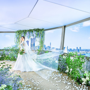 【展望フロア】地上100mの絶景が広がる|MARINE TOWER WEDDING（マリンタワー ウエディング）の写真(40149971)