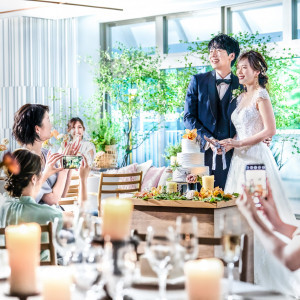 ゲストの笑顔が満足の証|MARINE TOWER WEDDING（マリンタワー ウエディング）の写真(25142067)