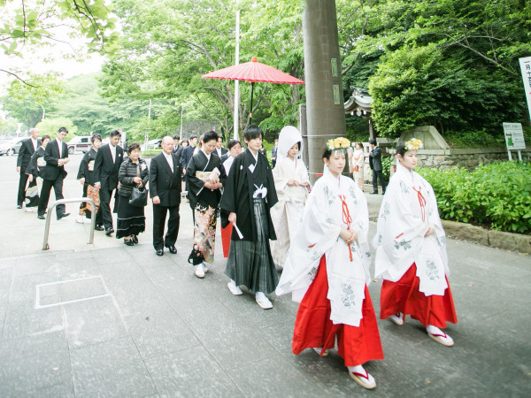 地元の提携神社で和婚