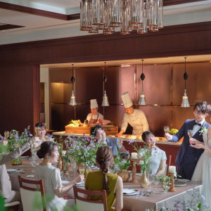 【少人数貸切プライベートパーティ】×【オリジナル料理】オープンキッチンに心躍る!|LAZOR GARDEN SAPPOROの写真(54073382)