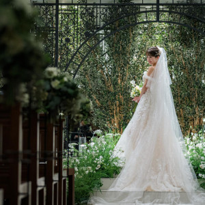 3組限定*祝日SP*人気の緑チャペル×ドレス見学【最大80万特典】