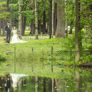 近くにある円山公園でのロケフォトプランもご用意しております|LAZOR GARDEN SAPPOROの写真(24271963)