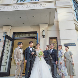 憧れの円山で上質なウエディングを提供。ご家族の満足度も〇|LAZOR GARDEN SAPPOROの写真(54073221)