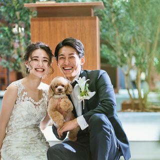 【ペット婚】駅徒歩1分\大切な家族と挙げる/アットホームWD
