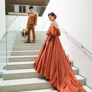 宇多津サロンではドレス・着物の一例を画像でご覧いただけます|中津万象園の写真(30894774)