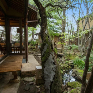 フォトスポットとしてもおすすめの縁側|イノベーティブ・フレンチ ワタハン by Furuyu Onsen ONCRIの写真(57006809)