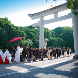 福岡市内の近隣神社もご紹介可能（写真は護国神社）|イノベーティブ・フレンチ ワタハン by Furuyu Onsen ONCRIの写真(55990418)