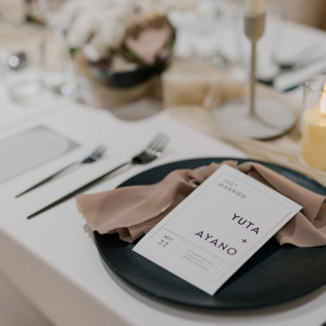テーブルコーディネート一例|Wedding Space Lover’s Mahalo（ラバーズ マハロ）の写真(48248568)