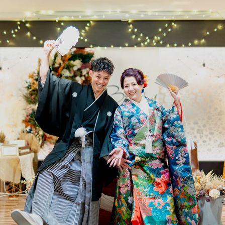 和装付のプラン有◎一度は着てみたい...ドレスも和装も着たい...お気軽にご相ください♪|Wedding Space Lover’s Mahalo（ラバーズ マハロ）の写真(48252838)