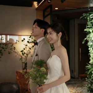 温かみのある雰囲気でアットホームにパーティーができる会場。人前式も緊張感はゼロ。大切な人と楽しく最高の時間を過ごす事ができます。|Allegro Kanazawa（アレグロ金沢）の写真(54911278)