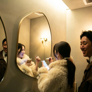 お手洗いにメッセージ|GRIGLIA Pagina（グリリアパージナ）の写真(56677204)