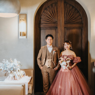 ベージュ×ブラウンコーディネイト