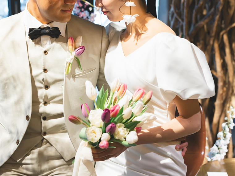 ママプランナーも常駐。ドレスラインナップも豊富にご用意