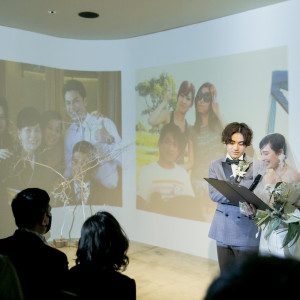 【他にはないチャペル演出】が気になる方に★特典付き映像演出ご見学フェア
