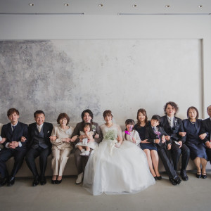 撮影スポットとしても人気の待合スペース♪|Apartment2c weddingの写真(48246082)