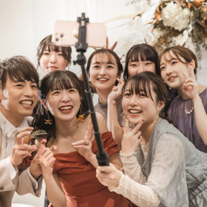 演出だけではなく、ゲストとの時間も大切にお過ごしいただけます＊|Apartment2c weddingの写真(35452611)