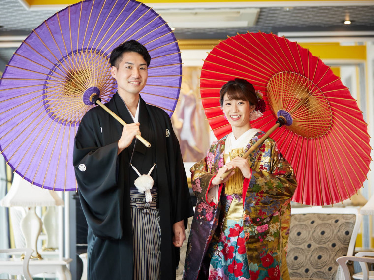 【前撮り〜和婚まで】日本の伝統的なスタイルも叶う場所