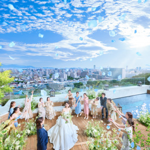 ＼180万SP優待★／緑溢れる都心のオアシス*高台絶景&12品美食会