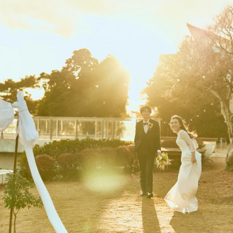 夕刻の時間にはまた雰囲気の違ったフォトジェニックなお写真も❁