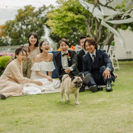 大切なペットと笑顔あふれる時間|AT TERRACE ninomiyaの写真(61576455)