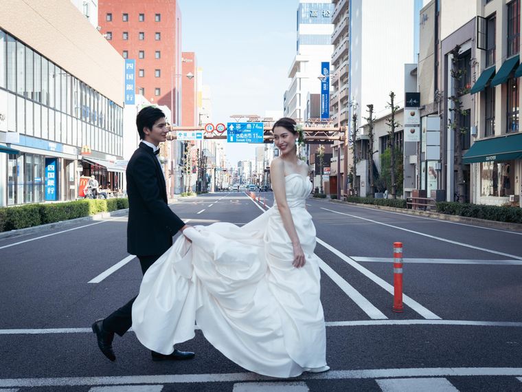 高松市の中心部「丸亀町グリーン」そばの好立地。宿泊や二次会も