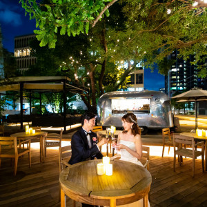 #煌びやかなNightテラスWedding|Anchor Pointの写真(53514177)