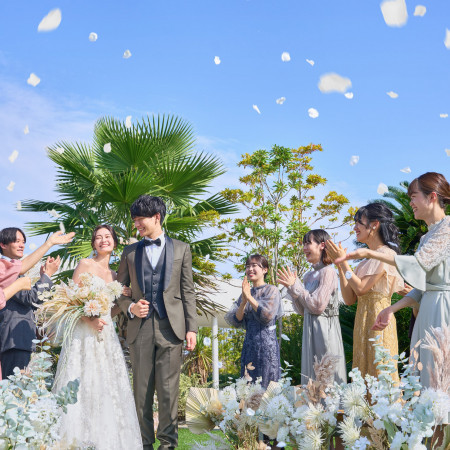 フラワーシャワー