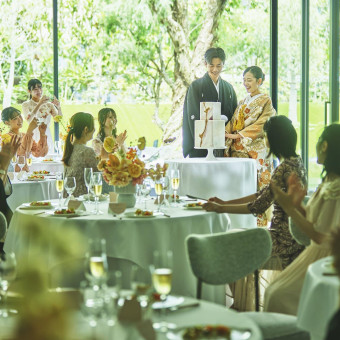 クラシカルなのにおしゃれ!今注目の和装婚。