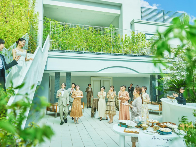 大切なゲストと楽しむガーデンパーティー