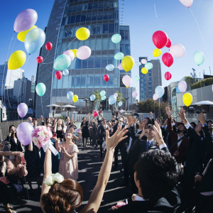 カラフルなバルーンにおふたりの幸せを願って|Casita(カシータ)の写真(49285105)