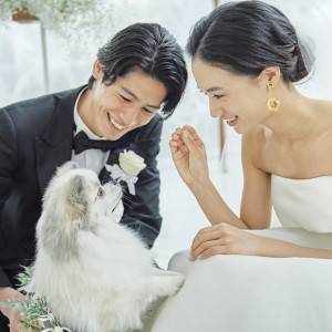 愛犬と一緒のウエディングも可能|グランドプリンスホテル大阪ベイの写真(49892140)