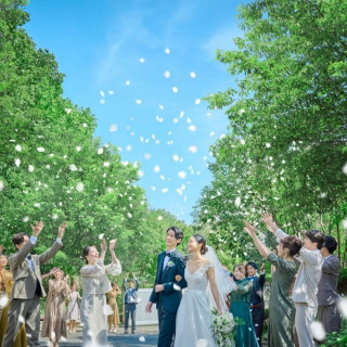 【お盆限定150万優待】青空&新緑のガーデン◎貸切空間*花嫁体験
