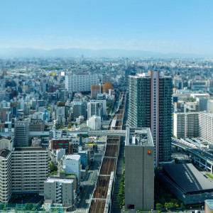 センタラグランドホテル大阪から眺める景色は大阪の端まで見ることができる|Centara Grand Hotel Osaka（センタラグランドホテル大阪）の写真(33307564)
