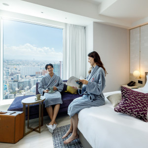 ふたりでゆっくりと朝を迎えて|Centara Grand Hotel Osaka（センタラグランドホテル大阪）の写真(35565876)