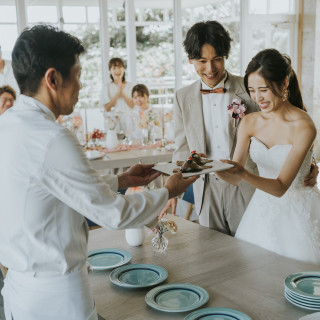 見て楽しめる華やかな料理の数々