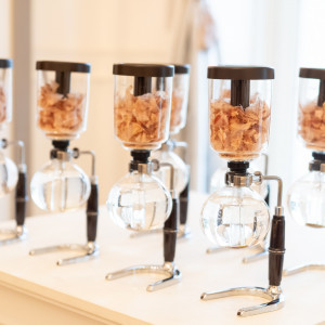 コーヒーサイフォンを使用した料理演出|クラブ ドゥ クレール迎賓館の写真(51151235)