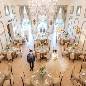 披露宴の後は二次会としても使用できる会場。|クラブ ドゥ クレール迎賓館の写真(55369817)