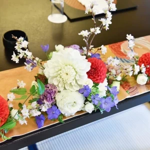 会場装飾一例|茶寮一松（登録有形文化財）の写真(34010800)