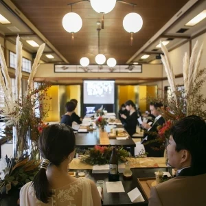 会場装飾一例|茶寮一松（登録有形文化財）の写真(34010799)
