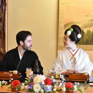 会場装飾一例|茶寮一松（登録有形文化財）の写真(34010797)