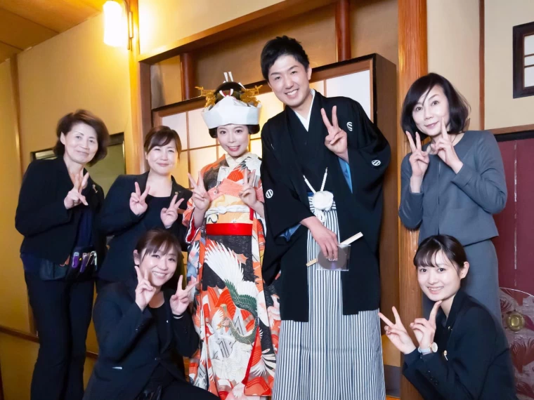 お二人の思い描いた和婚を万全サポート！