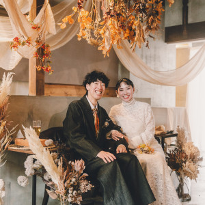 高砂を中央へ配置|pecorino wedding（ペコリーノウェディング）の写真(53409179)