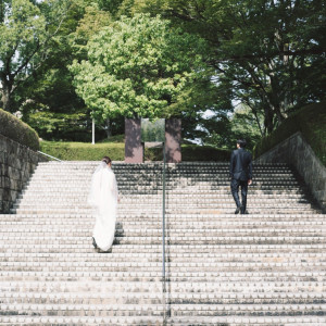 三重県立美術館で叶えるガーデンウェディング|pecorino wedding（ペコリーノウェディング）の写真(54802402)